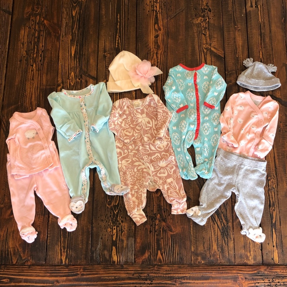 Newborn girls lot